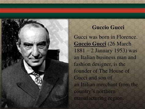 gucci established year|who created gucci brand.